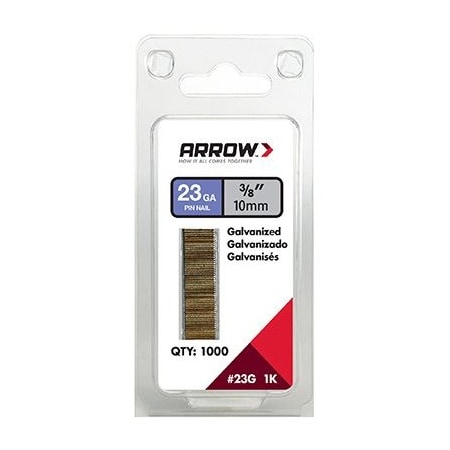 Arrow Fastener 1000PK 38 Pin Nail 23G10-1K